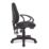 Nautilus Designs Java 200 Medium Back Task/Operator Chair Fixed Arms Black