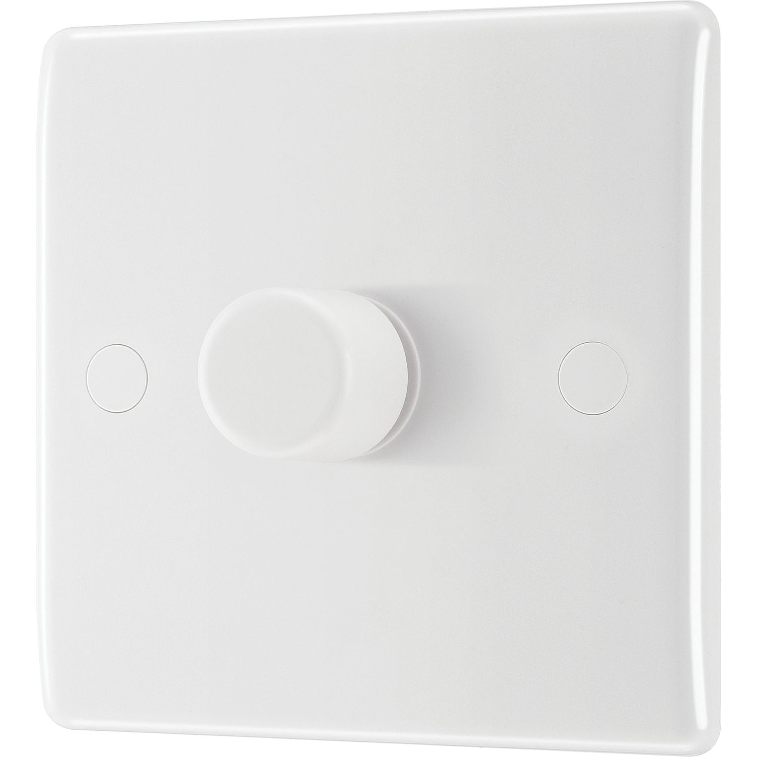 British General 800 Series 1-Gang 2-Way LED Dimmer Switch White (607PM)