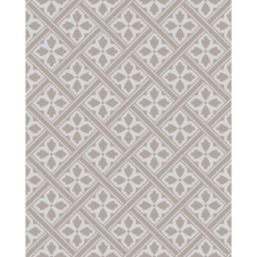 Laura Ashley Mr Jones Dove Grey Self-Adhesive Glass Kitchen Splashback 600mm x 750mm x 6mm