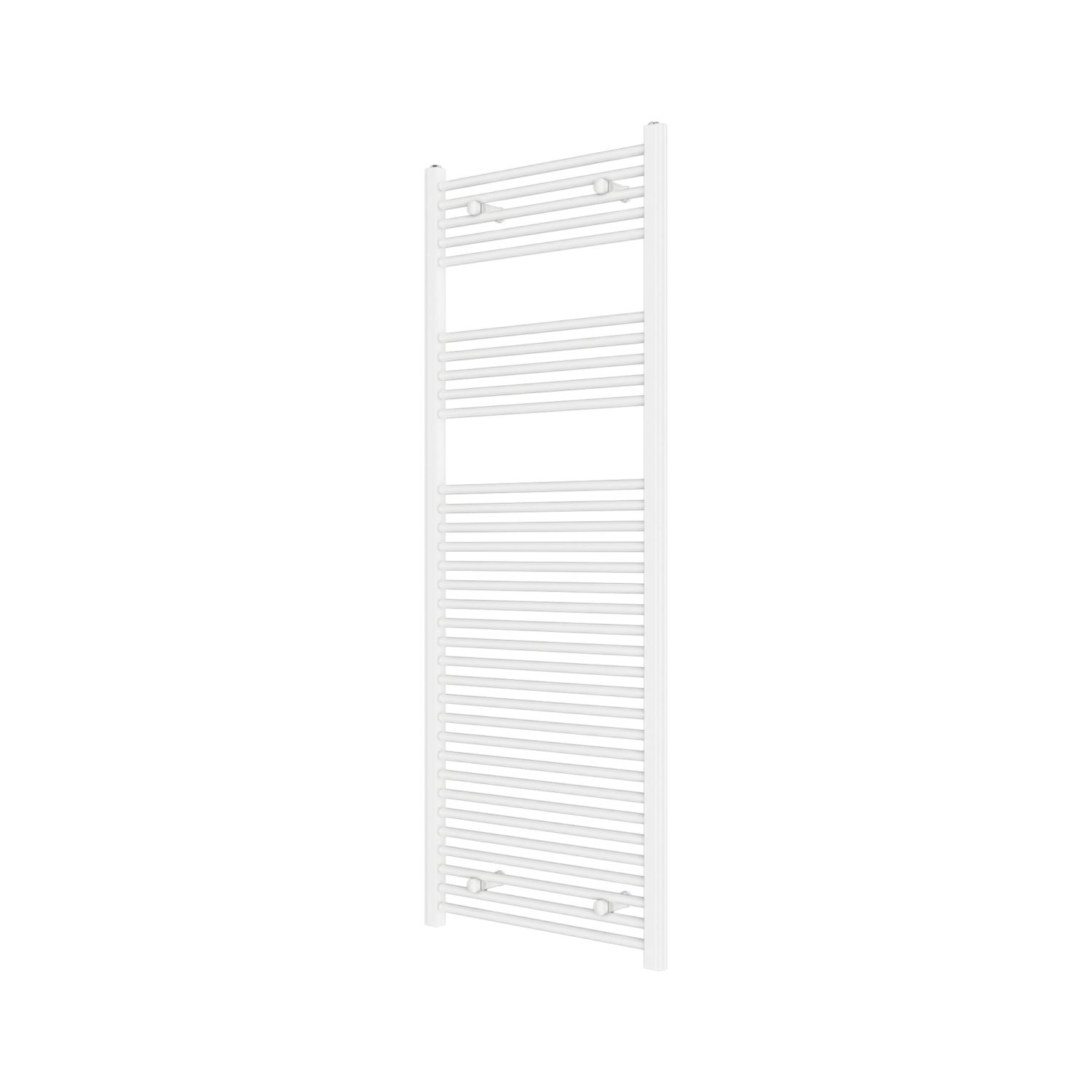 Flomasta 1600mm x 600mm 2783BTU White Flat Towel Radiator (607TF)