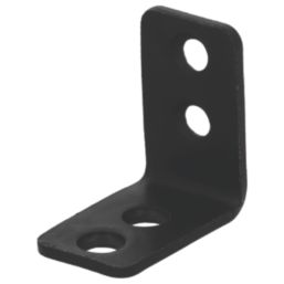 Magnodur Chair Brackets Black 25mm x 25mm x 15mm 10 Pack