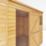 Mercia Value 10' x 6' (Nominal) Pent Overlap Timber Shed