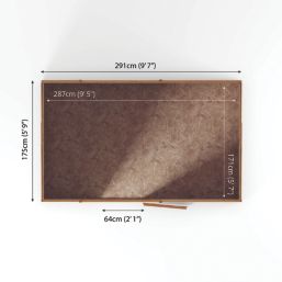 Mercia Value 10' x 6' (Nominal) Pent Overlap Timber Shed