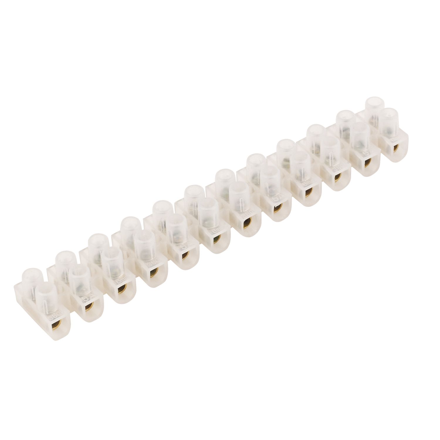 Essentials 6A 12-Terminal Strips 10 Pack (60804)