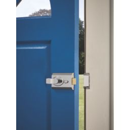 Smith & Locke   Deadlock Night Latch Polished Chrome 60mm Backset