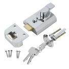 Smith & Locke   Deadlock Night Latch Polished Chrome 60mm Backset