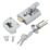 Smith & Locke   Deadlock Night Latch Polished Chrome 60mm Backset