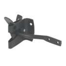Garden Gate Latch Black Powder-Coated 50mm