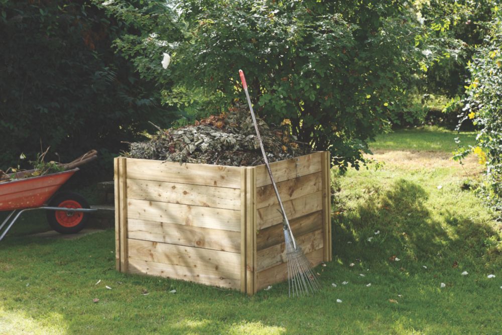 Forest Slot-Down Compost Bin 1060 x 1060 x 820mm | Compost 