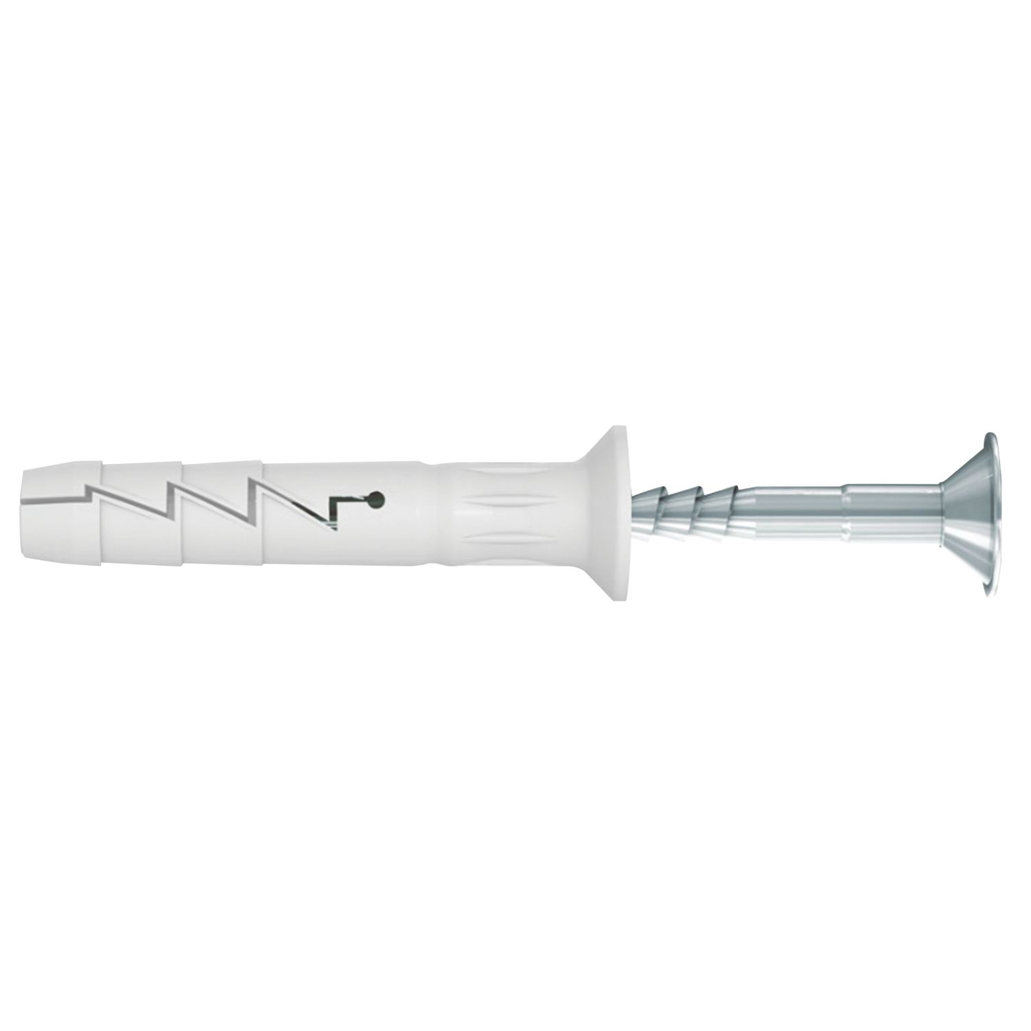 Rawlplug Nylon Hammer-In Fixings 8mm x 100mm 50 Pack (6088F)
