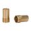 Tesla  Brass Compression Adapting Flexible Tap Connectors 15mm x 3/8" 2 Pack