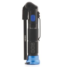 Nebo Blueline Rechargeable LED Handheld Inspection Flip Light Black 900lm