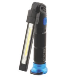 Nebo Blueline Rechargeable LED Handheld Inspection Flip Light Black 900lm