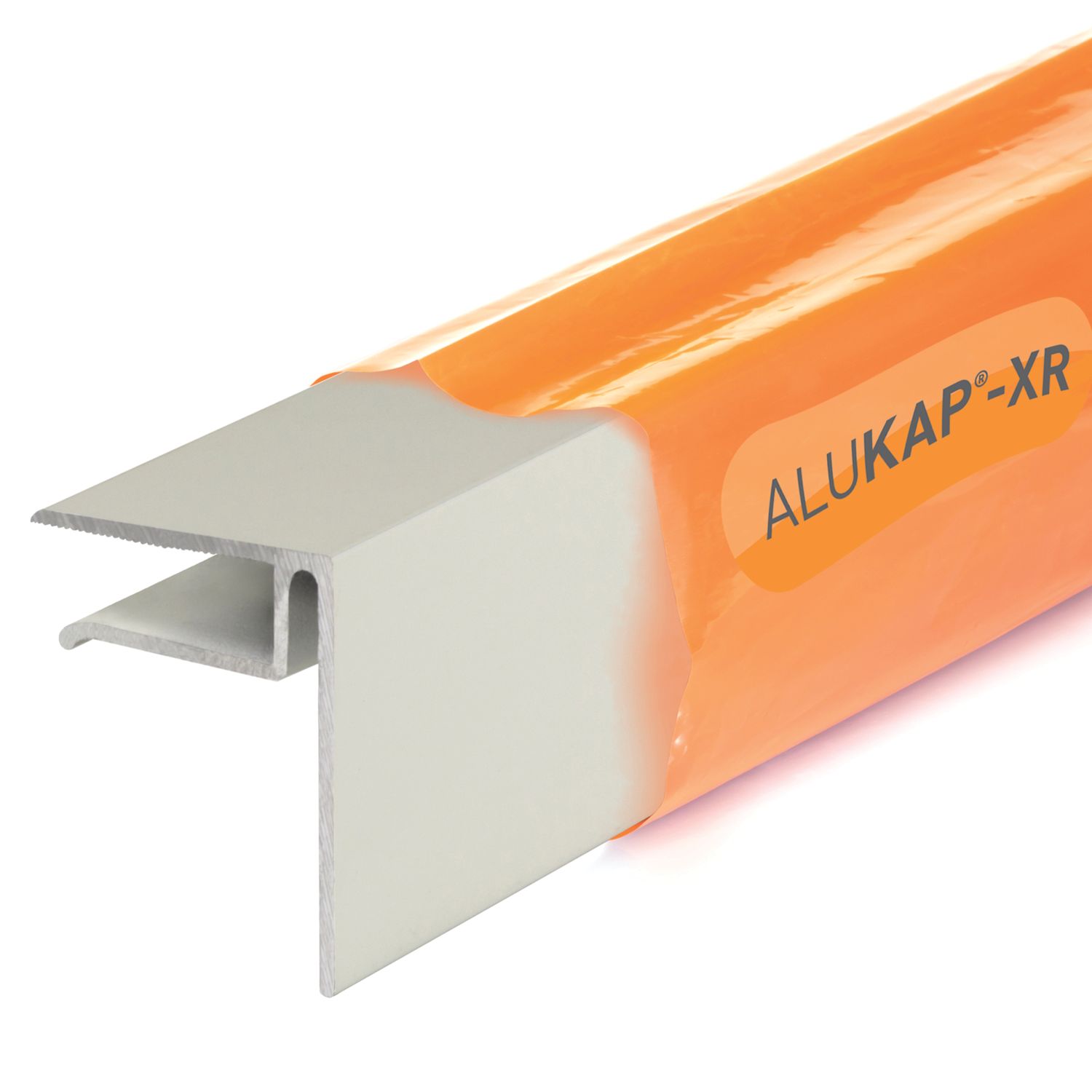 ALUKAP-XR White 10mm Sheet End Stop Bar 3000mm x 40mm (608FH)