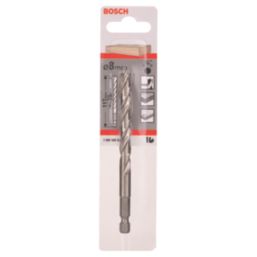 Bosch Brad Point Wood Drill Bit with Hex Shank 8mm x 75mm Screwfix