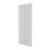 Ximax Oceanus Duplex 1200mm x 445mm 2785BTU White Vertical Designer Radiator