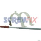 Worcester Bosch 87186801230 SUPPORT CLAMP PACK 150MM