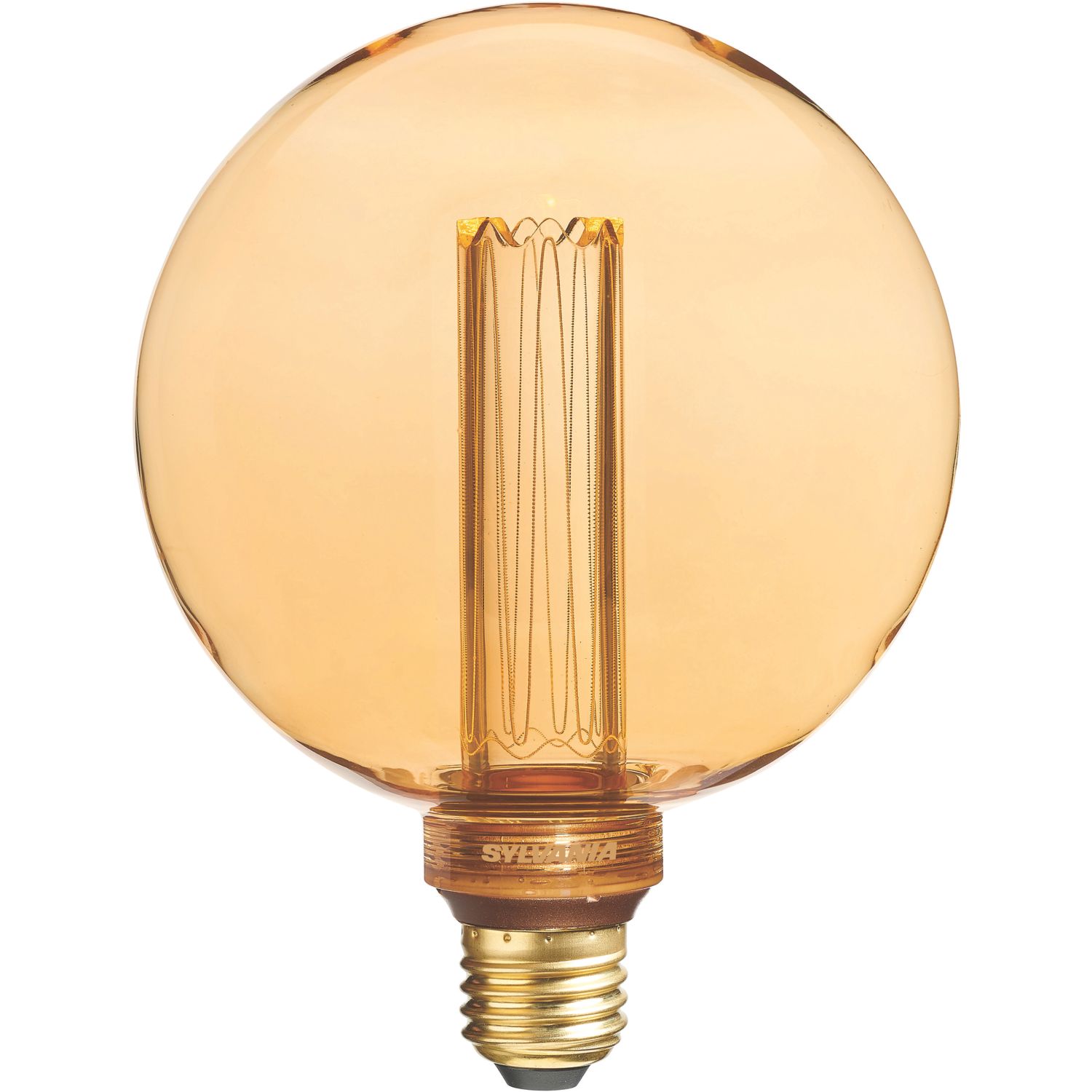 Sylvania ToLEDo Mirage SL E27 G120 LED Light Bulb 125lm 2.5W (608GX)