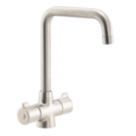 Streame by Abode Crescendo Quad Dual-Lever Mono Mixer Brushed Nickel