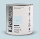 LickPro 2.5Ltr Blue 15 Satin Water-Based Trim Paint