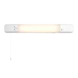 LAP  Dual Voltage LED Shaver Light Gloss White 7W 480lm