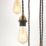 Quay Design Cable Set 5-Light Pendant Antique Brass
