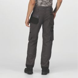 Regatta Execute Holster Work Trousers Iron 34" W 31" L