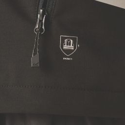 Regatta Hi Vis XPro 3 Layer Softshell  Jacket Black/Orange Medium 40" Chest