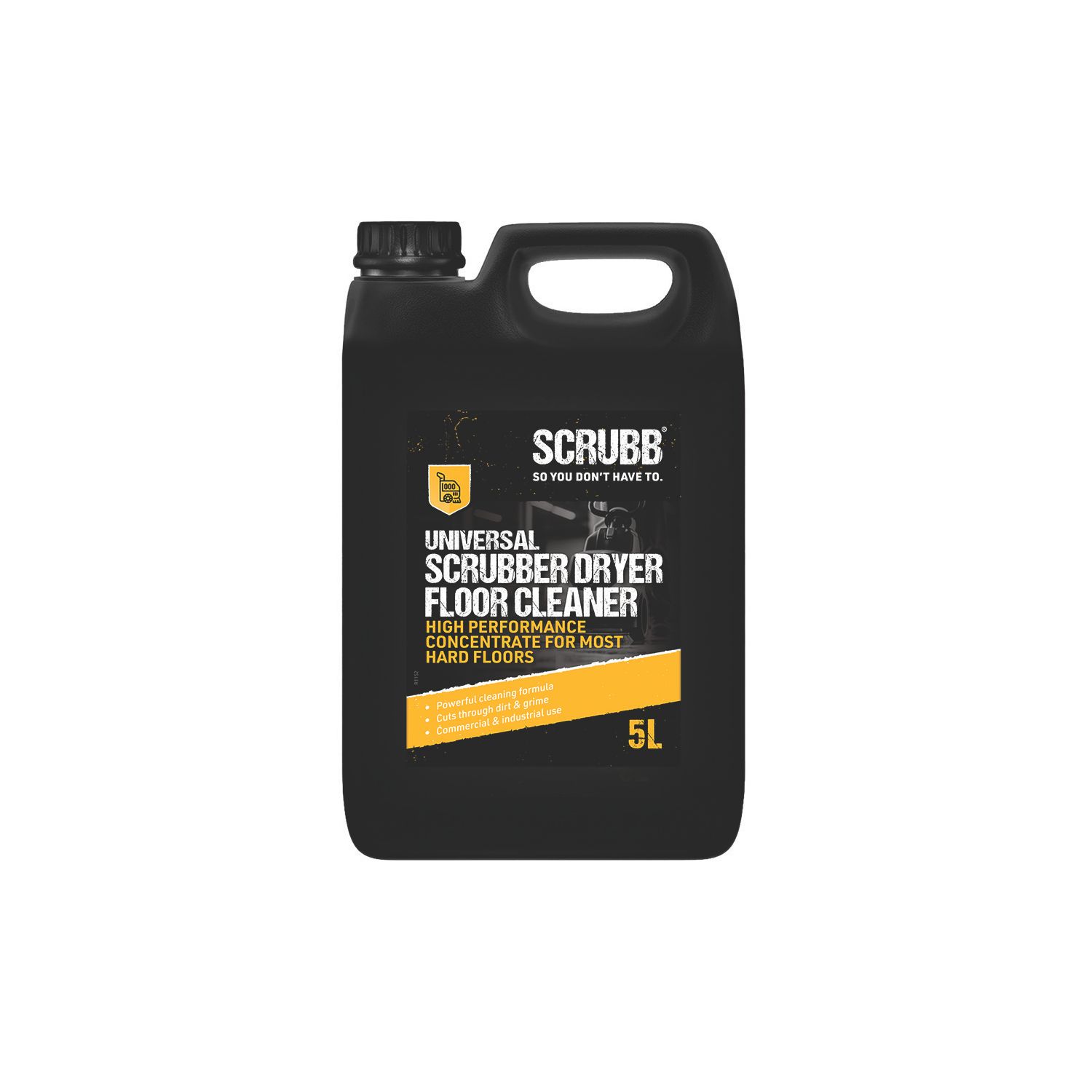 Scrubb Universal Scrubber Dryer Detergent 5Ltr (608YW)