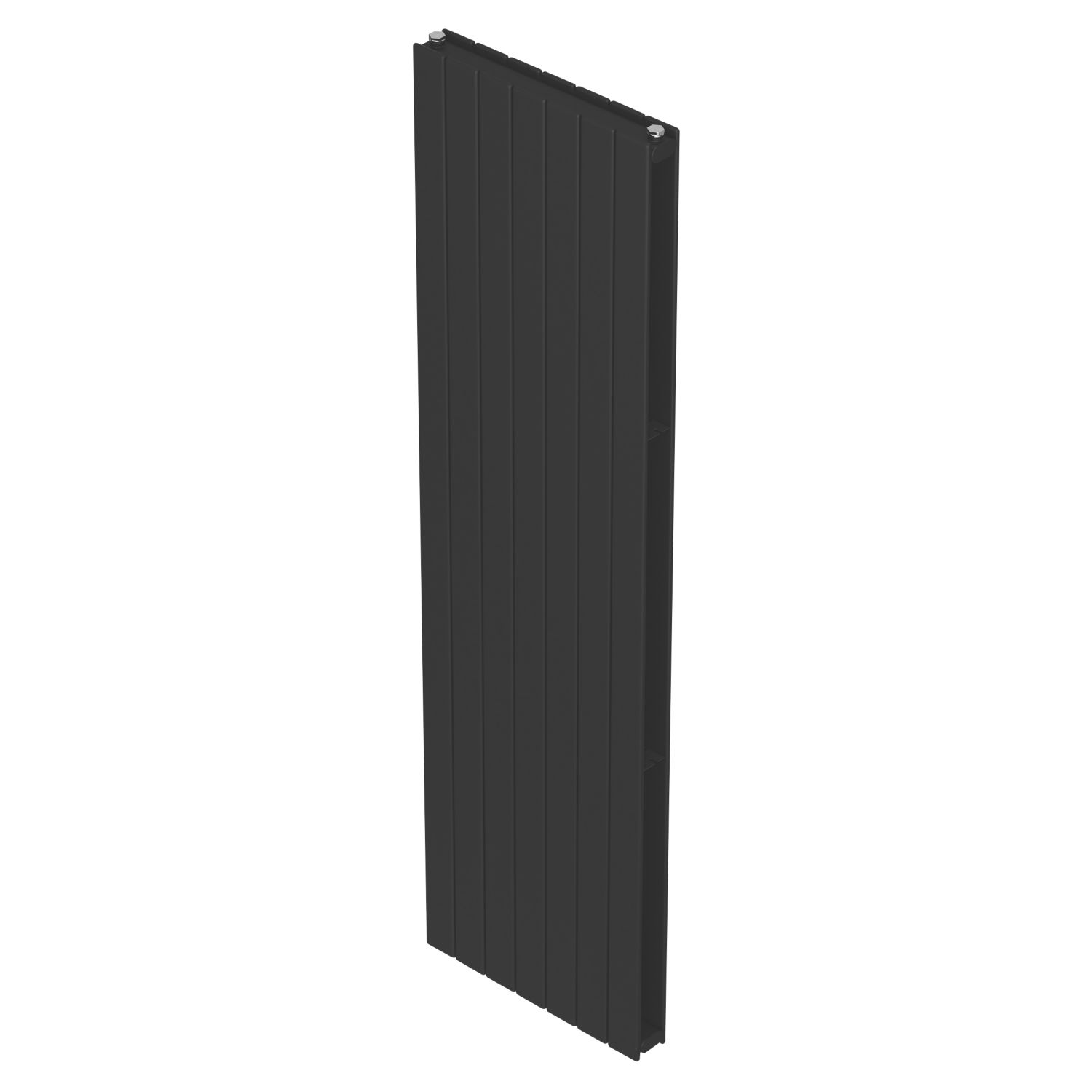 Flomasta 1500mm x 578mm 5237BTU Matt Charcoal Vertical Designer Radiator (6095D)