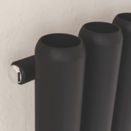 Ximax Erupto 600W Electric Radiator 1800mm x 210mm Black 2048BTU