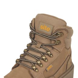 Site Skarn Size 5 Womens Stone  Steel Toe Cap Safety Boots