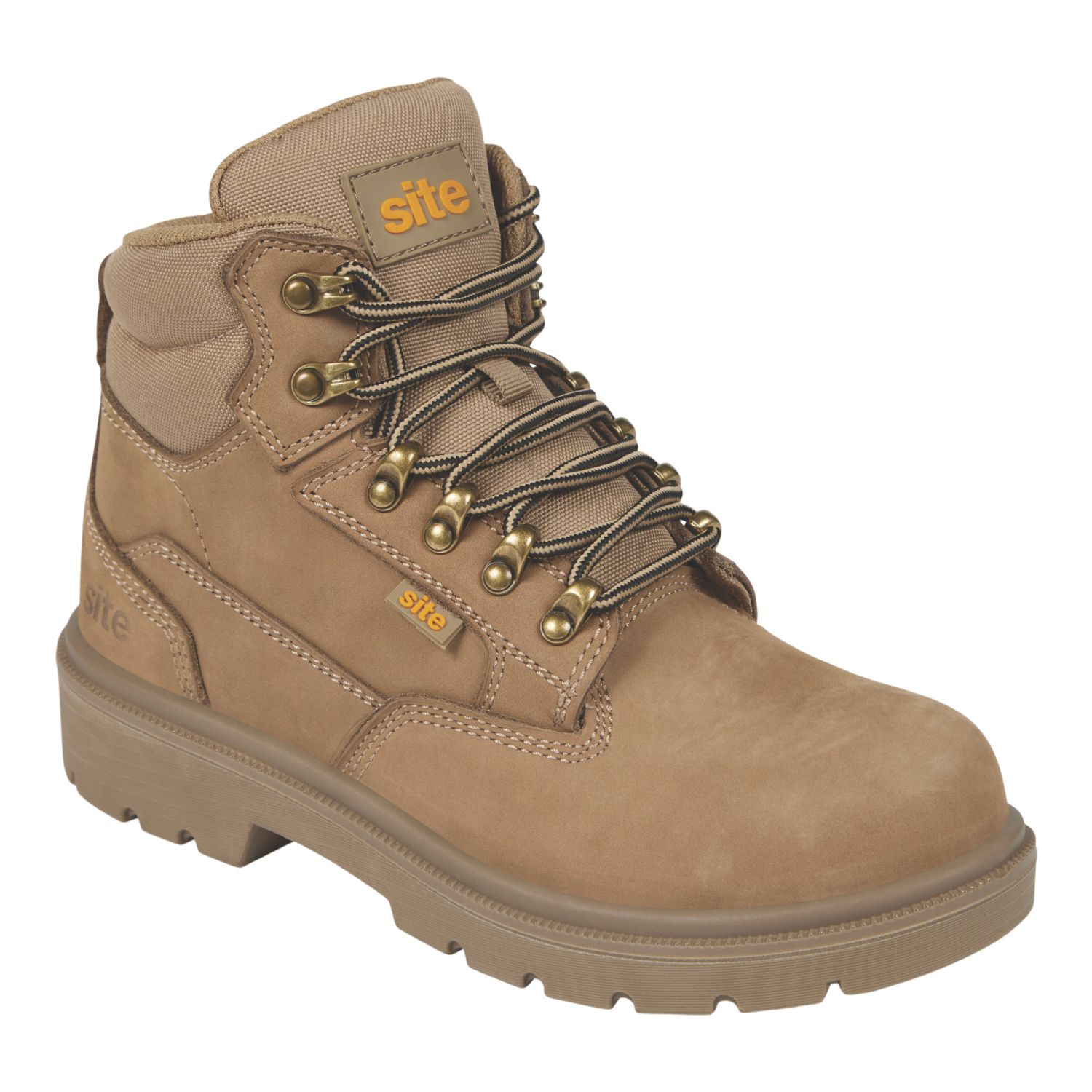Site Skarn Size 5 Womens Stone Steel Toe Cap Safety Boots (609AH)