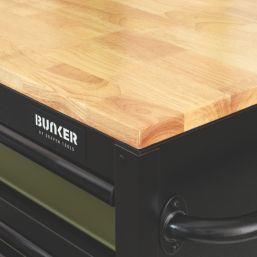 Bunker  15-Drawer Trolley Green