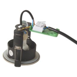 4lite  Tilt  Fire Rated LED Smart Downlights Brushed Chrome 5W 440lm 6 Pack