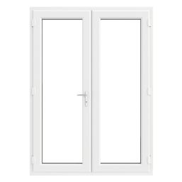 Crystal  White Triple-Glazed uPVC French Door Set 2090mm x 1490mm