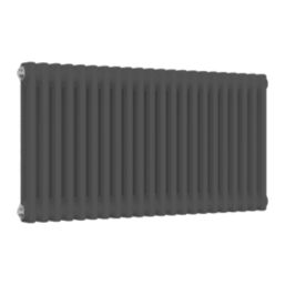 Reina 500mm x 1010mm 2753BTU Anthracite Horizontal 2 Column Radiator