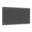 Reina 500mm x 1010mm 2753BTU Anthracite Horizontal 2 Column Radiator
