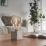 Calex XXL Organic Neo E27 Decorative LED Light Bulb Silver 75lm 4W