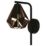 Eglo Carlton 4 Wall Light Black