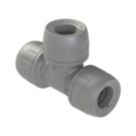 PolyPlumb Enhanced  Plastic Push-Fit Equal Tee 15mm