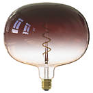 Calex XXL Boden Maroon ES Decorative LED Light Bulb 130lm 5W