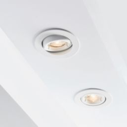 Saxby Cast Tilt  Recessed Downlight Matt White