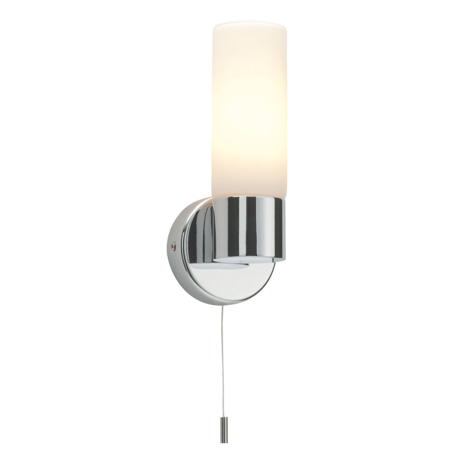 Saxby Pure Bathroom Wall Light Chrome (6100J)