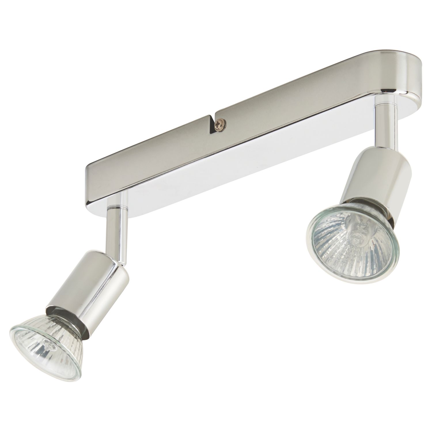 Essentials Sasha Rectangular 2-Light Spotlight Chrome (6101V)
