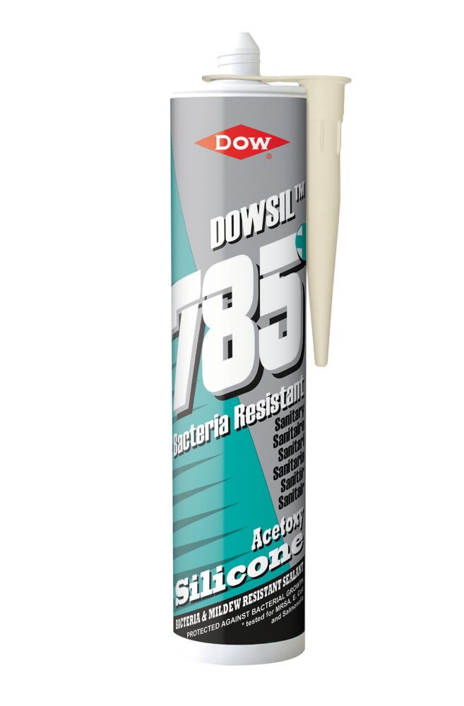 Dow 785+ Sanitary Silicone Sealant Jasmine 310ml