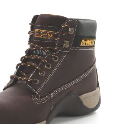 DEWALT Apprentice Size 8  Brown Water-Resistant Steel Toe Cap Safety Boots