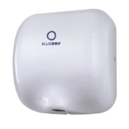 BlueDry Eco Dry High Speed Hand Dryer White 0.55-1.8kW
