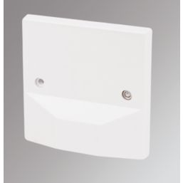 LAP  45A Unswitched Cooker Outlet Plate  White