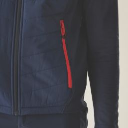 Regatta Pro Universal Bodywarmer Navy / Clas Red 4X Large 59.8" Chest